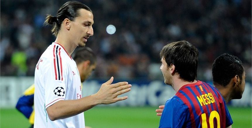بالفيديو| إبراهيموفيتش: ميسي مثل لاعب «بلاي ستيشن»
