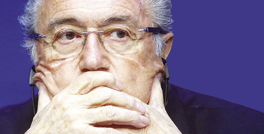 بلاتر يكشف عن توبيخ رئيس ريال مدريد له بسبب "رونالدو الروبوتي"