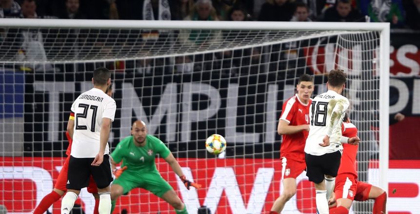 بالفيديو| ألمانيا تستعد لتصفيات اليورو بتعادل إيجابي مع صربيا