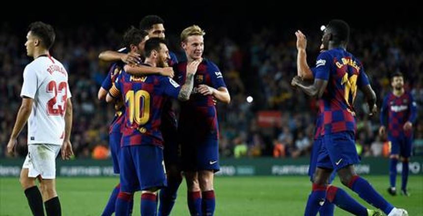 ميسي يقود تشكيل ناري لبرشلونة أمام سلافيا براج (دوري أبطال أوروبا)