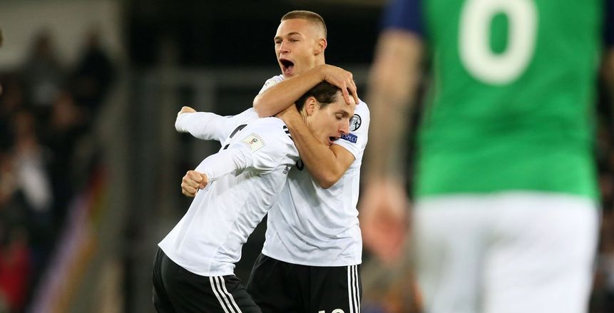 رسميا| ألمانيا تتأهل إلى مونديال روسيا بثلاثية في أيرلندا الشمالية