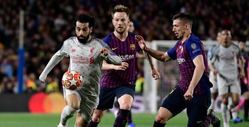 بالفيديو| شاهد تير شتيجن يُنقذ برشلونة من صاروخية محمد صلاح