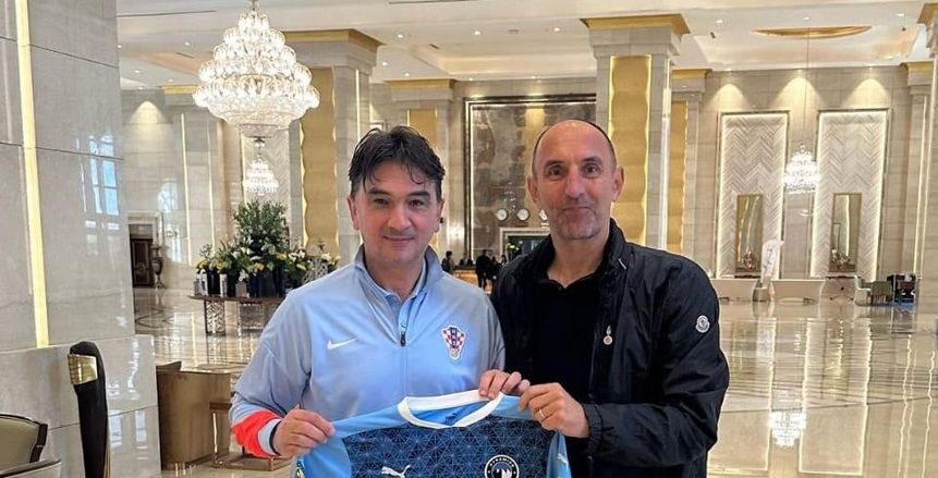 مدرب بيراميدز يظهر في معسكر منتخب كرواتيا قبل مواجهة الفراعنة