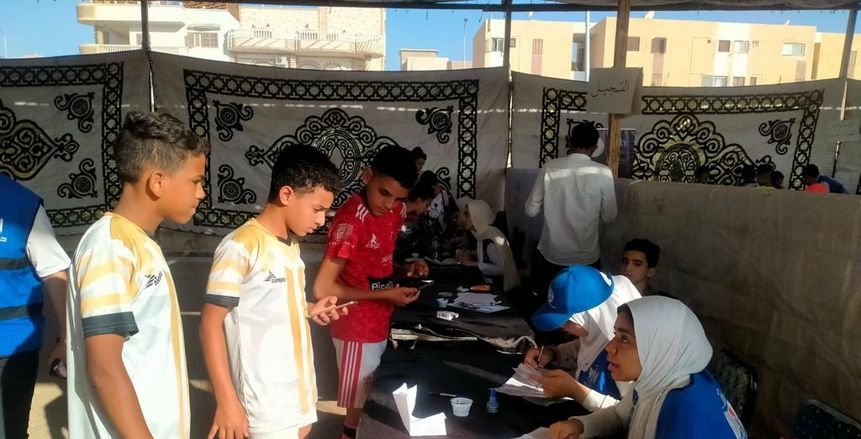 كواليس اختبارات كابيتانو مصر في المنيا.. إقبال كبير من السابعة صباحا «فيديو»