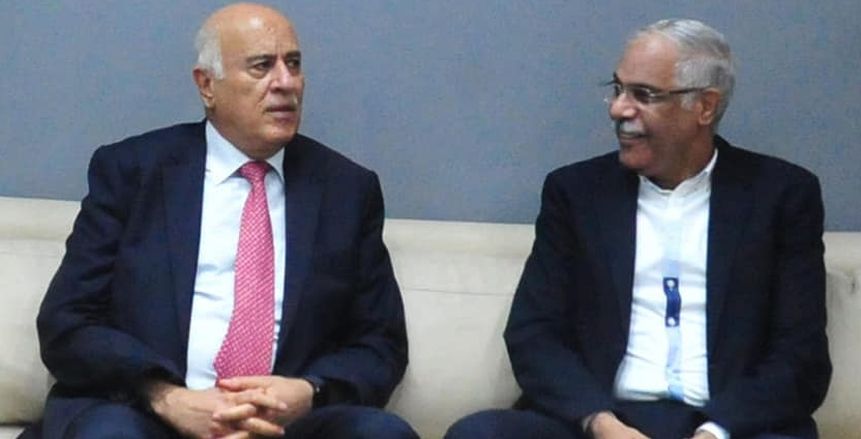 وزير الشباب والرياضة الفلسطيني يزور مقر اتحاد الكرة «صور»
