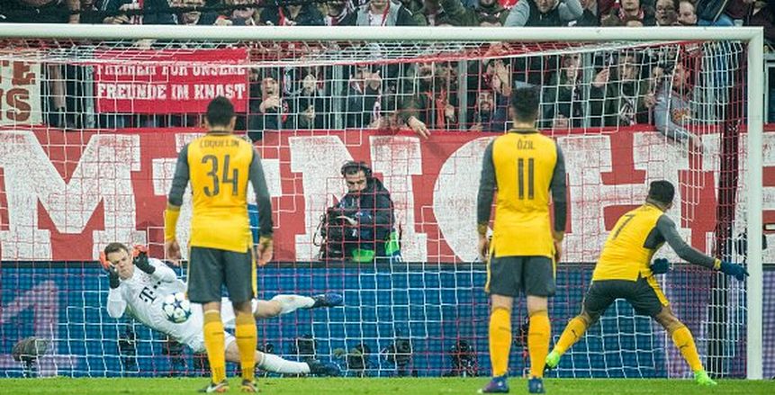 بالأرقام| نوير يواصل التألق في ركلات الترجيح بدوري الأبطال