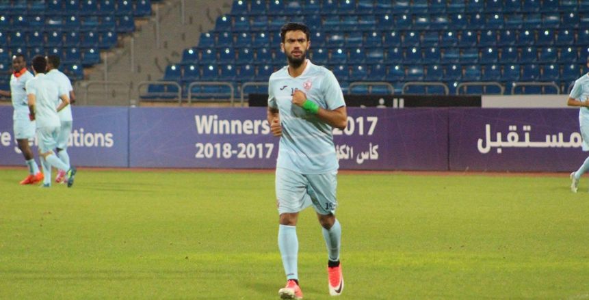 أحمد مجدى يشارك فى تدريبات الزمالك