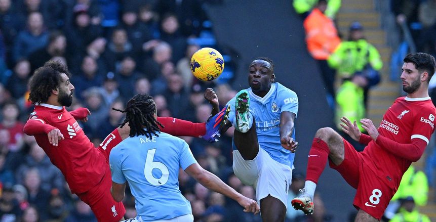 التعادل يحسم قمة مانشستر سيتي وليفربول في الدوري الإنجليزي