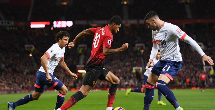 الدوري الإنجليزي| بالفيديو.. مانشستر يونايتد يقسو على بورنموث بـ «رباعية»