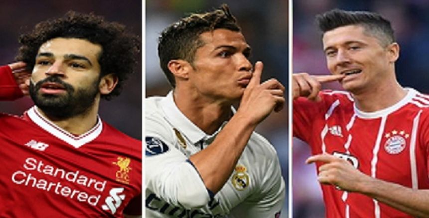 «ليفاندوفيسكي» صاحب أفضل معدل تهديفي بأوروبا.. و«صلاح» يتفوق على «رونالدو» و«ميسي»