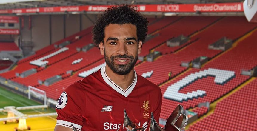 بالفيديو| ليفربول يحتفل بـ«صلاح» بعد ثلاثية الـ«PFA»