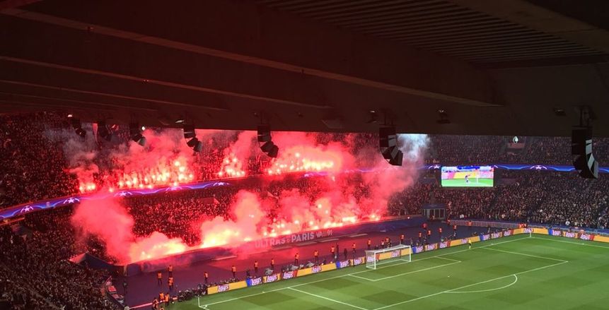 الشرطة الفرنسية تعاقب جماهير باريس بسبب شماريخ مباراة ريال مدريد