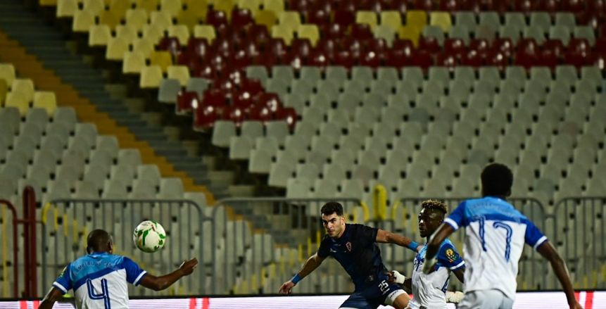 فلامبو يسجل هدف التعادل أمام الزمالك
