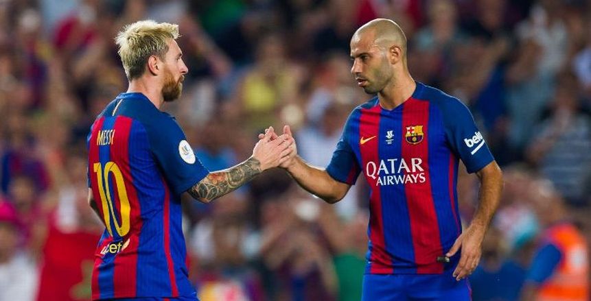 «ميسي» يطالب بمشاركة خافيير ماسكيرانو كأساسي مع فريق برشلونة