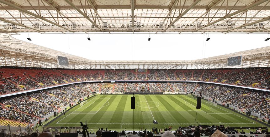 جماهير السنغال تملأ ملعب عبد الله واد قبل مواجهة منتخب مصر