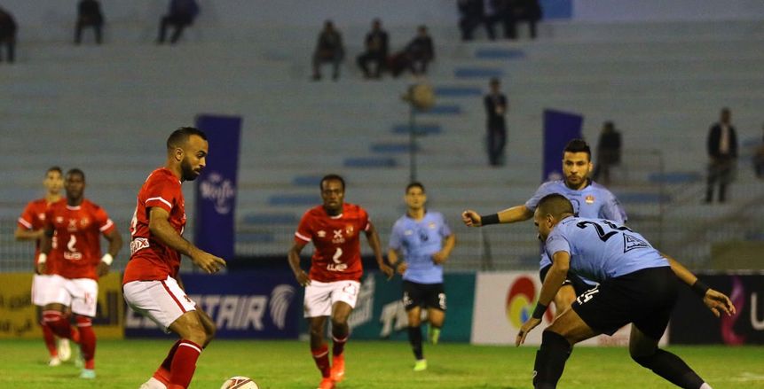 معلول يهدي الأهلي فوزا مثيرا على غزل المحلة في مباراة الأهداف القاتلة «فيديو»