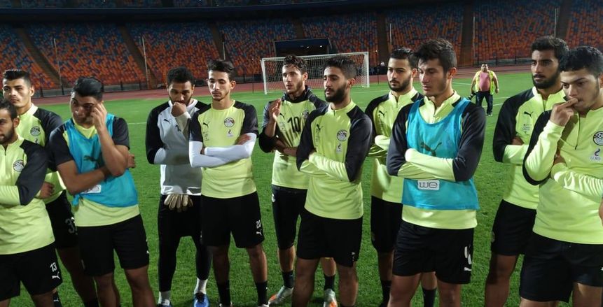 شوقي غريب يركز على الجمل التكتيكية في مران المنتخب الأولمبي