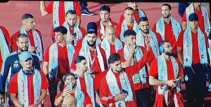 عاجل.. منتخب الجزائر يدعم القضية الفلسطينية أمام الرأس الأخضر  «فيديو»