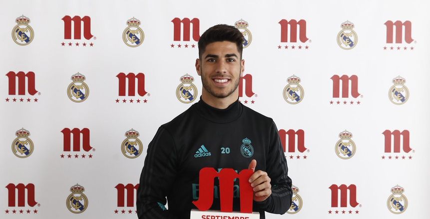 «أسينسيو» يحصل على لقب الأفضل في ريال مدريد للمرة الثانية على التوالي