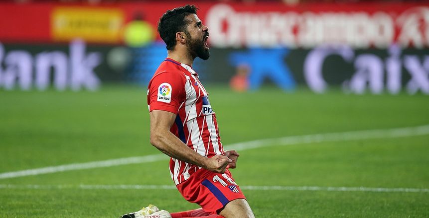 أتلتيكو مدريد يعلن نجاح جراحة "كوستا" وغيابه عن الملاعب 3 أشهر