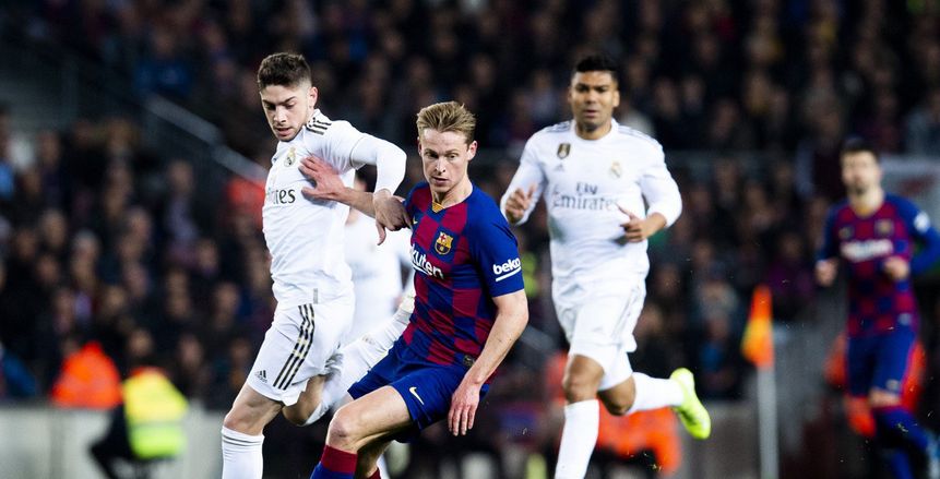 شوط أول ممتع بين ريال مدريد وبرشلونة في كلاسيكو الأرض