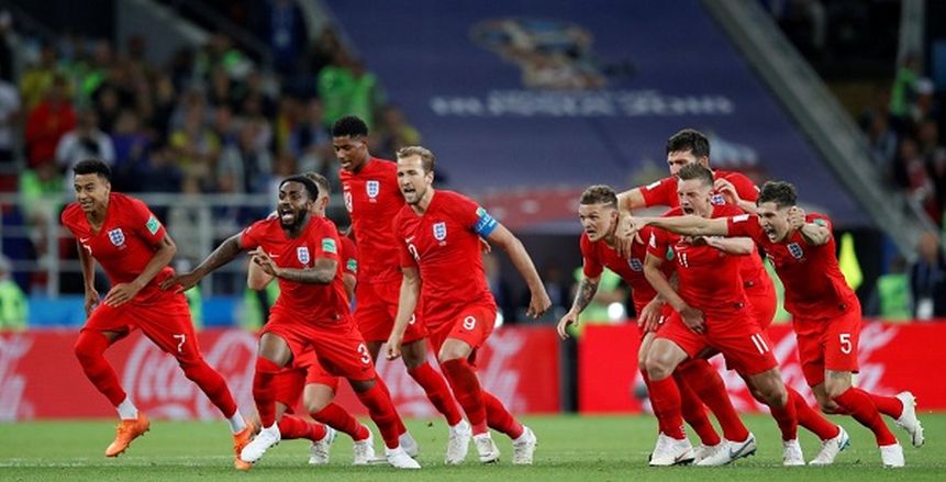 منتخب إنجلترا يكسر نحس "ركلات الترجيح" بالمونديال