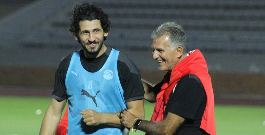 أحمد حجازي يشارك في مران المنتخب الثاني.. ومؤتمر صحفي لكيروش غدا
