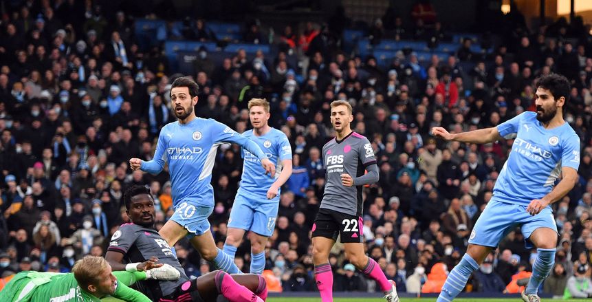 قطار مانشستر سيتي يدهس ليستر 6-3 في مباراة مجنونة بالدوري الإنجليزي