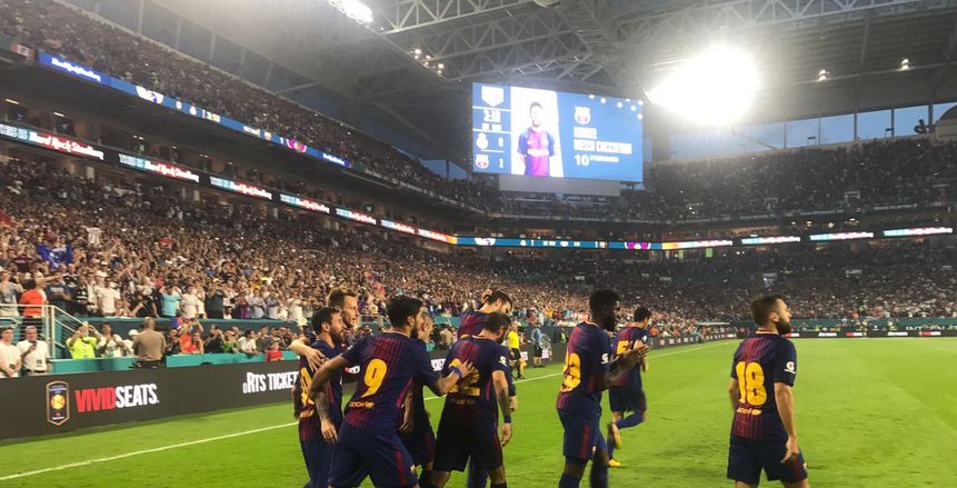 بالفيديو| بدلاء برشلونة يتعادلون مع فريق درجة ثانية