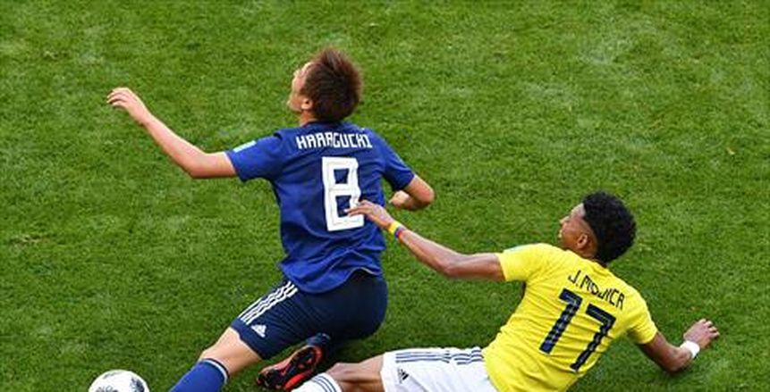 بالفيديو| كولومبيا بـ10 لاعبين تفرض تعادلا مثيرا على اليابان في الشوط الأول
