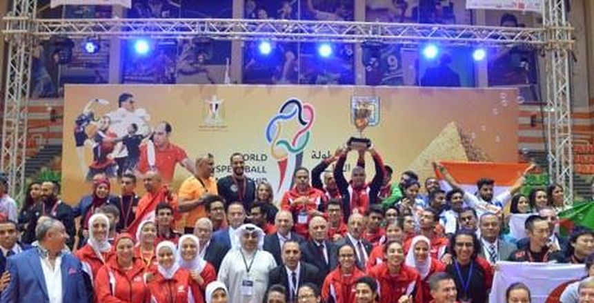 بالصور| مصر تتوج بلقب بطولة العالم لكرة السرعة بشرم الشيخ بـ 13 ميدالية ذهبية