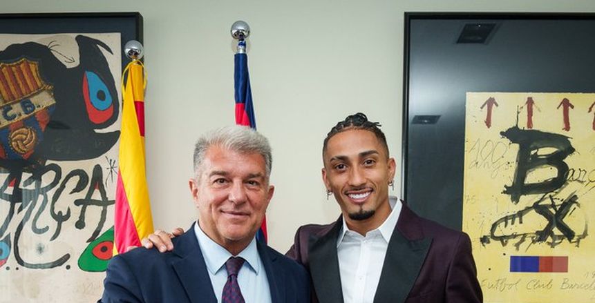 برشلونة يعلن تمديد تعاقده مع رافينيا حتى 2028