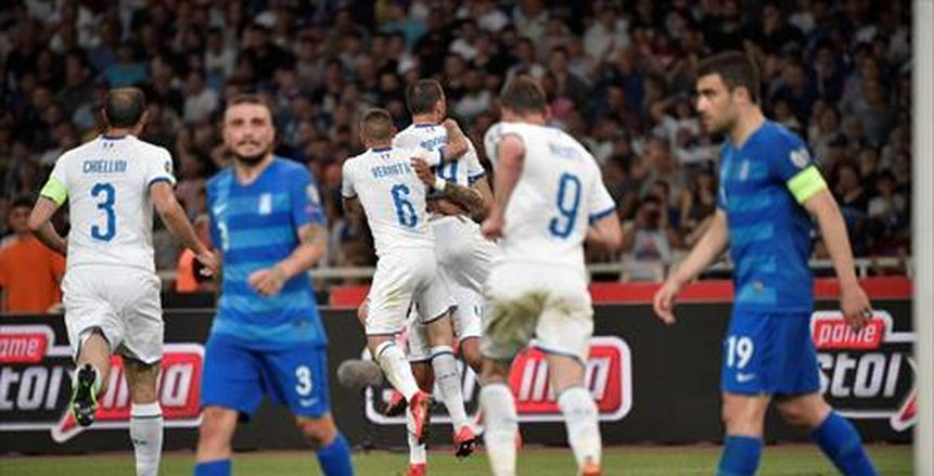 إيطاليا تسحق اليونان بثلاثية في تصفيات اليورو