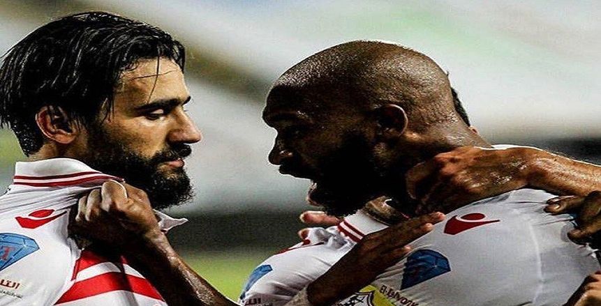 الدقيقة 60| عرضية متقنه من "شيكابلا" ورأس باسم تضع الزمالك في المقدمة