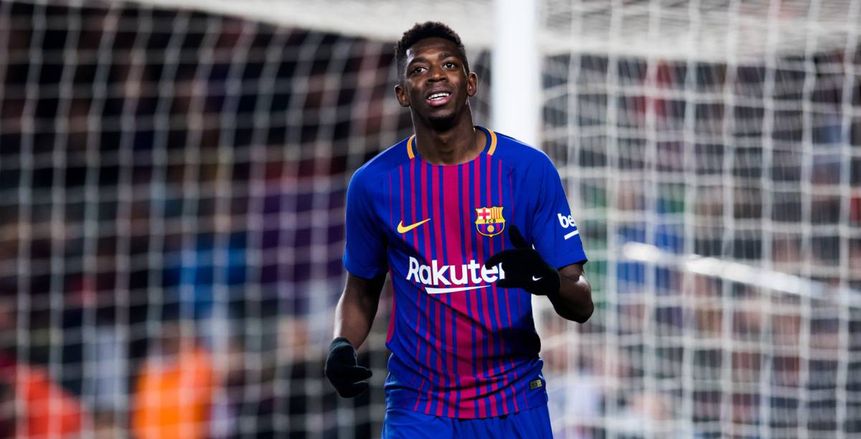 رسميا| برشلونة يفقد «ديمبلي» 14 يوما