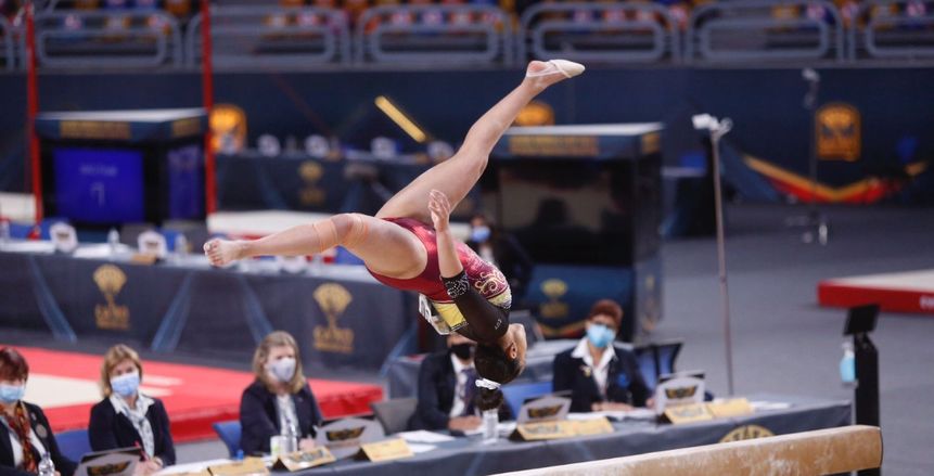 تعرف على ترتيب ثنائي منتخب الجمباز في اليوم الختامي لبطولة كأس العالم