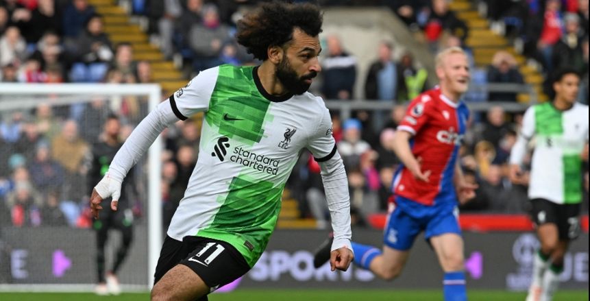 أرقام محمد صلاح في مباراة ليفربول وكريستال بالاس