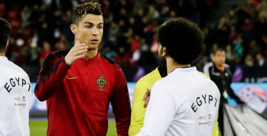 بالفيديو| رونالدو عن مقارنته بصلاح: "أنا طويل وهو قصير"
