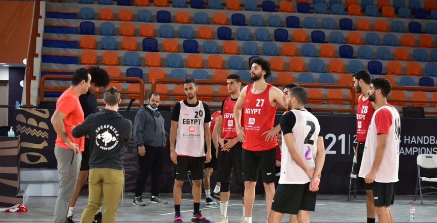 12 لاعبا في القائمة النهائية لمنتخب مصر لكرة السلة بتصفيات كأس العالم