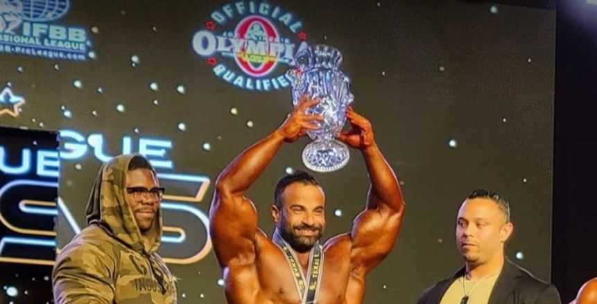 أحمد الورداني بطل العالم في كمال الأجسام يستعد لمسابقة مستر أولمبيا