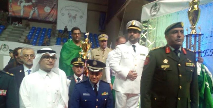 بالصور| تتويج المنتخب السعودي بالبطولة العربية العسكرية السابعة للتايكوندو
