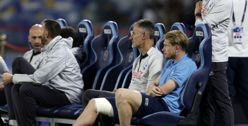 دي بروين يخضع لجراحة ويغيب عن نابولي حتى 2026