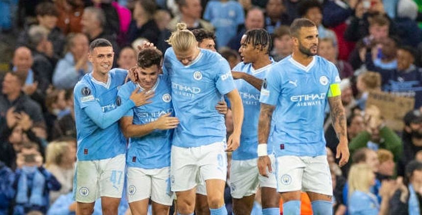 مانشستر سيتي يضرب يونج بويز بثلاثية ويتأهل لدور الـ16 بدوري الأبطال