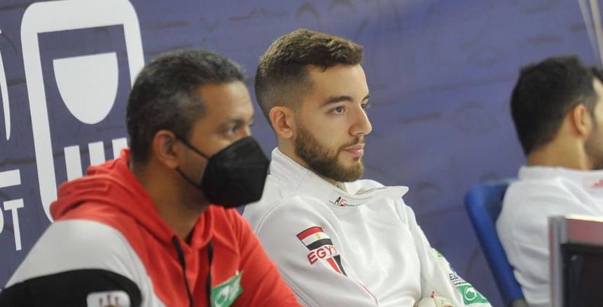 أحمد السيد يفوز على لاعب إسرائيل في بطولة العالم للسلاح بالقاهرة