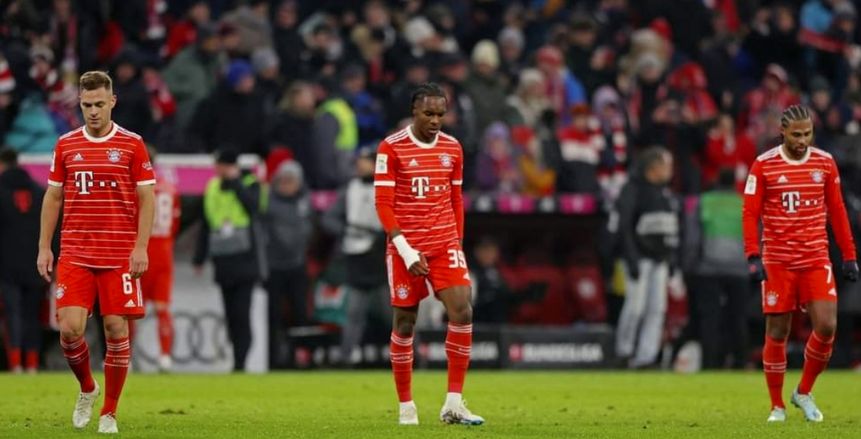 بايرن ميونيخ يتعادل مع فرانكفورت بالدوري الألماني