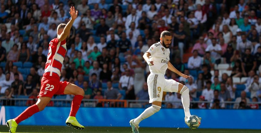 بالفيديو.. ثنائية لريال مدريد بالشوط الأول أمام غرناطة.. وهازارد يحرز اول أهدافه