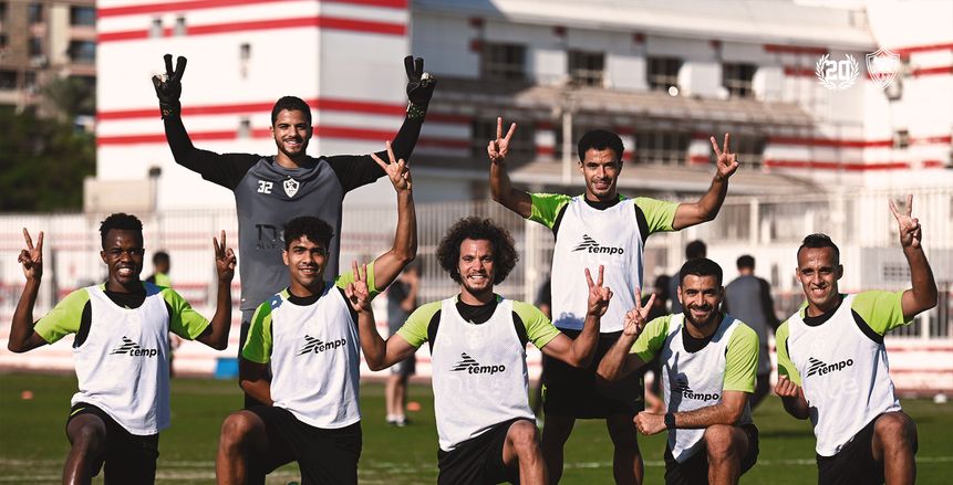 تفاصيل المران الختامي لفريق الزمالك قبل مباراة أبو سليم الليبي بالكونفدرالية