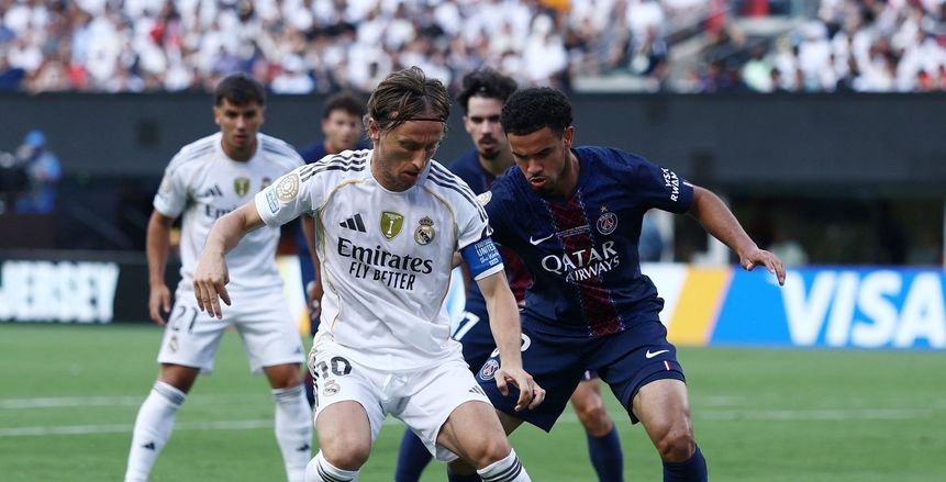 بالأربعة.. باريس سان جيرمان يطيح بريال مدريد خارج كأس العالم في ليلة وداع مودريتش