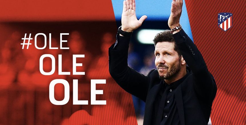 رسميا| «سيميوني» يجدد عقده مع أتليتكو مدريد