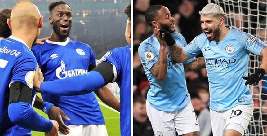 دوري أبطال أوروبا| موعد مباراة شالكه ضد مانشستر سيتي والقنوات الناقلة